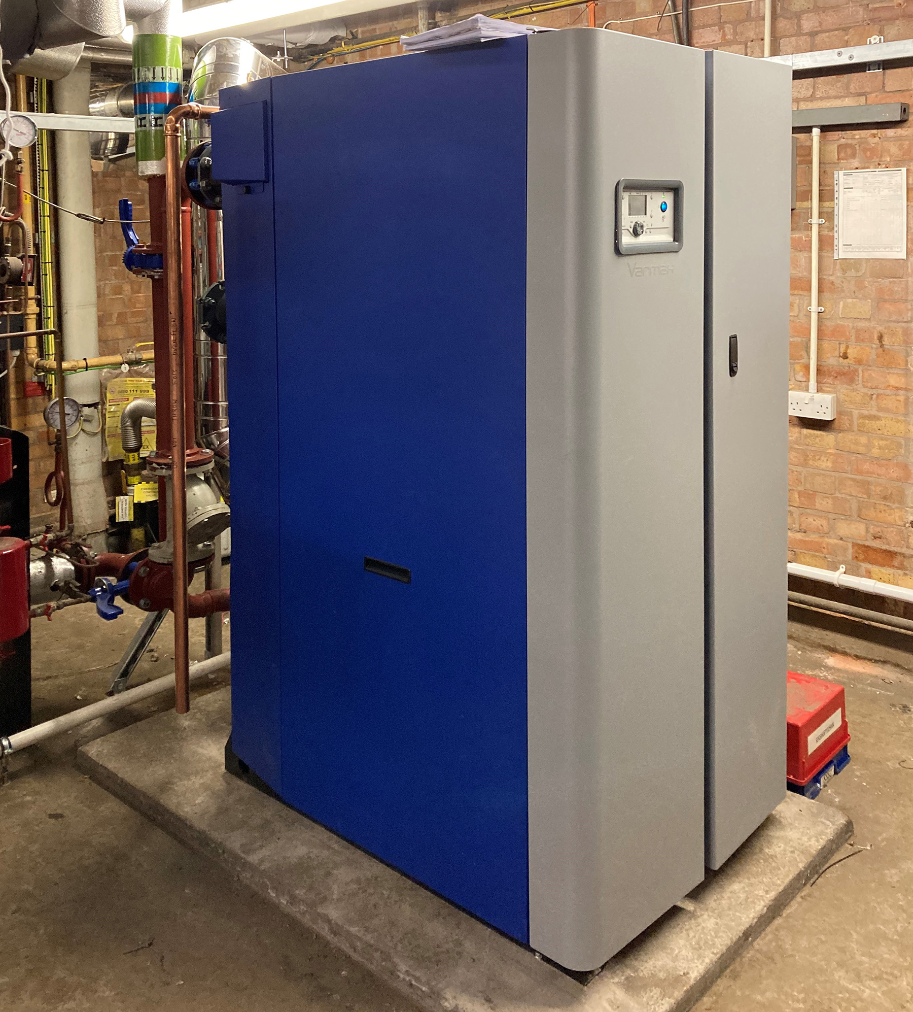 New boiler for Cheshire Constabulary