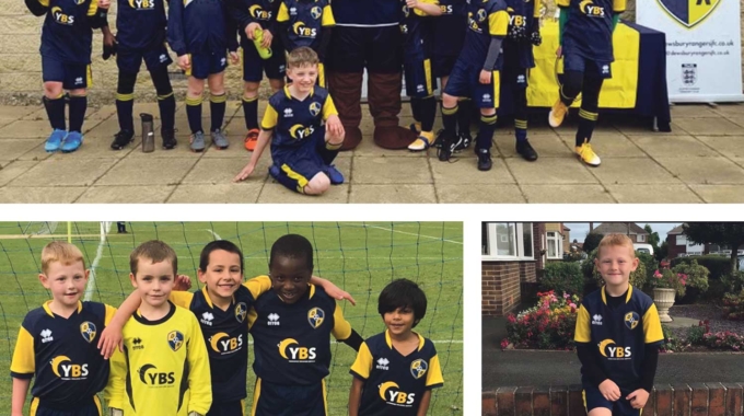 YBS sponsor new kit for Dewsbury Rangers Junior Football Team