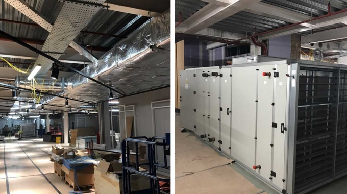 New mechanical services nearing completion in Oxford